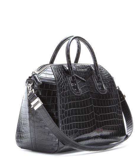 givenchy antigona shopper tote medium|givenchy crocodile antigona.